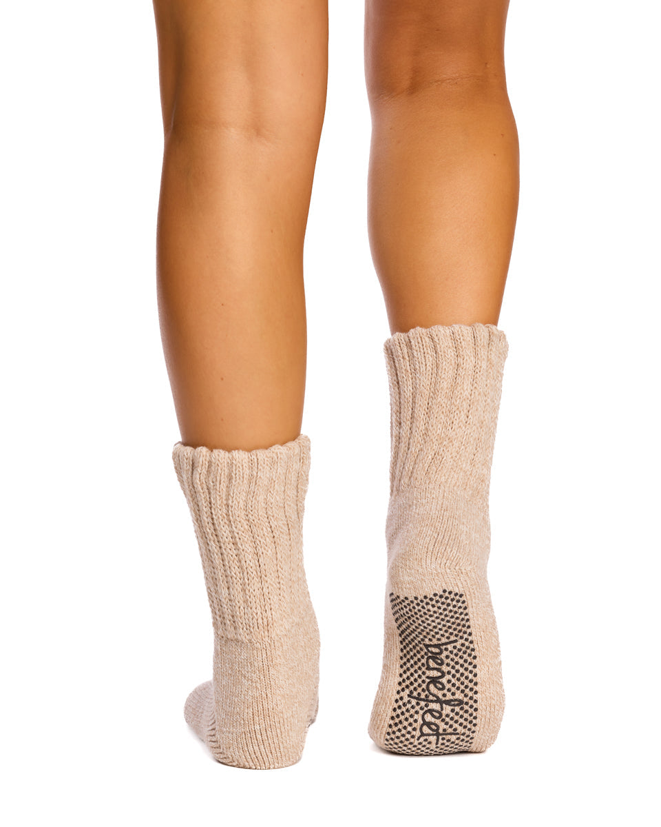 Chunky Slouch Grip Socks- Thermal