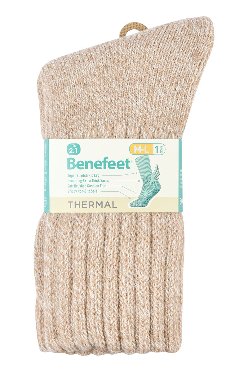 Chunky Slouch Grip Socks- Thermal