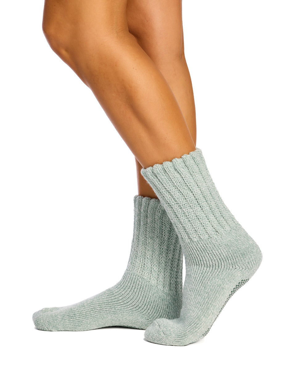 Chunky Slouch Grip Socks- Thermal
