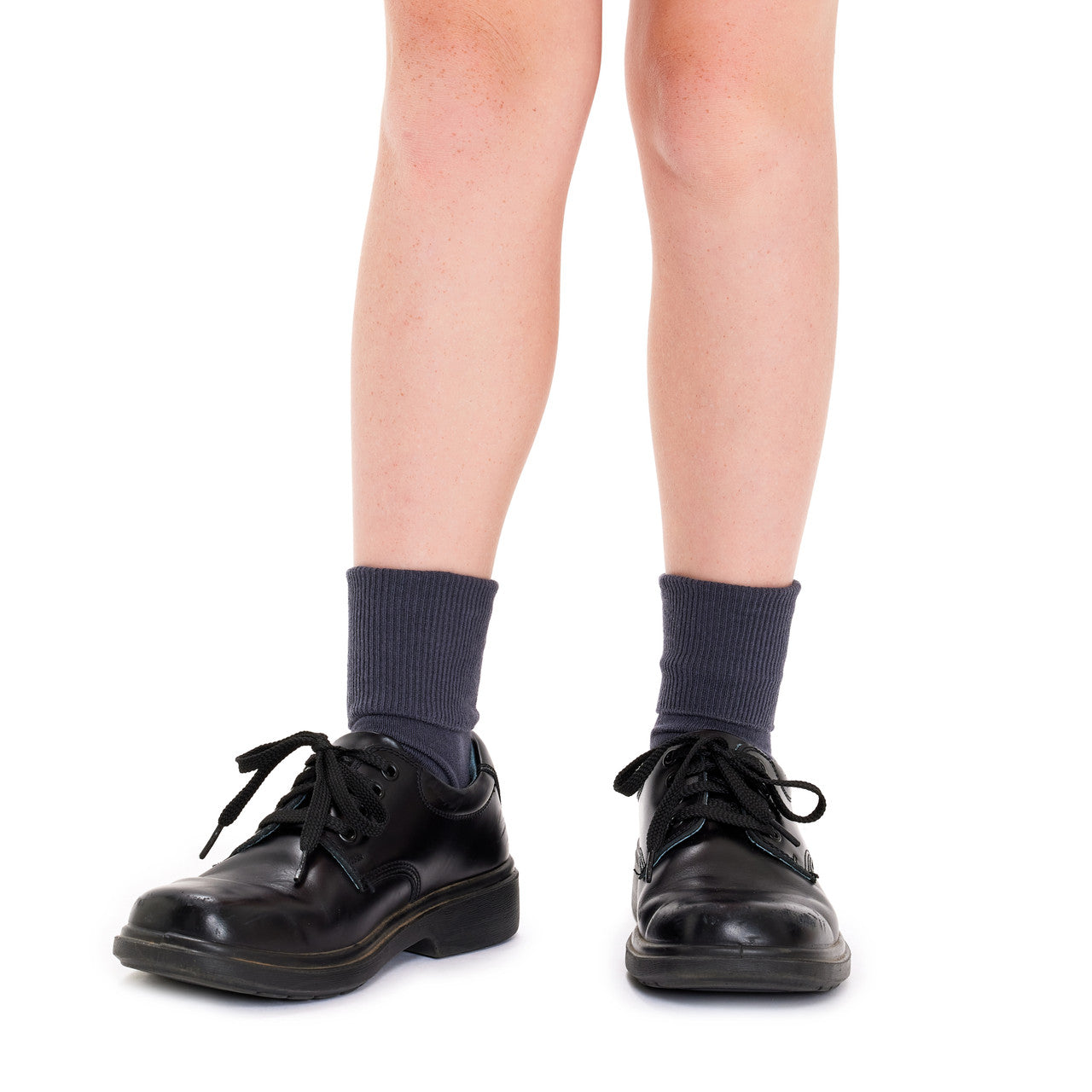 Tough Anklets - 3 Pack- School Grey