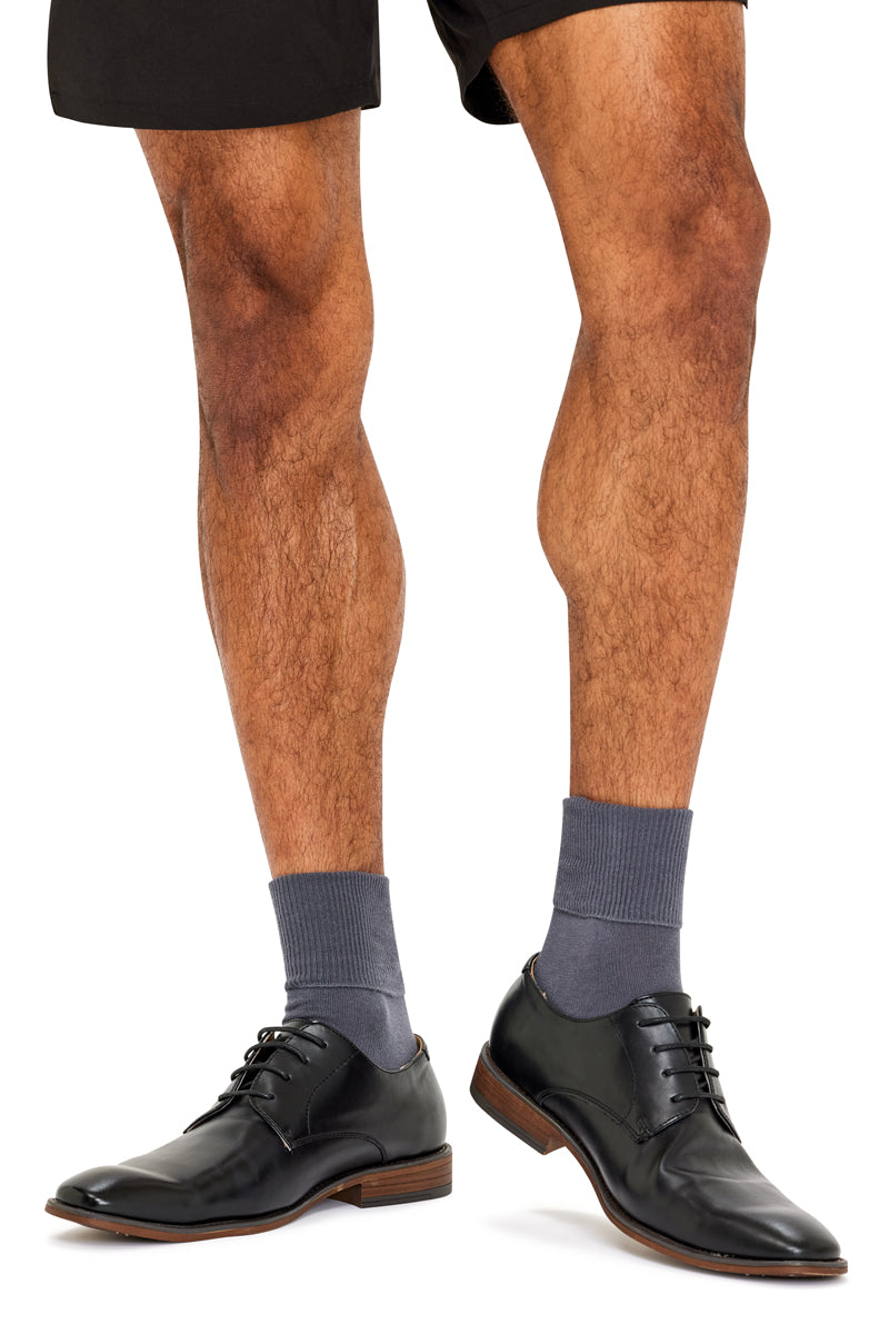 Tough Anklets - 3 Pack- School Grey