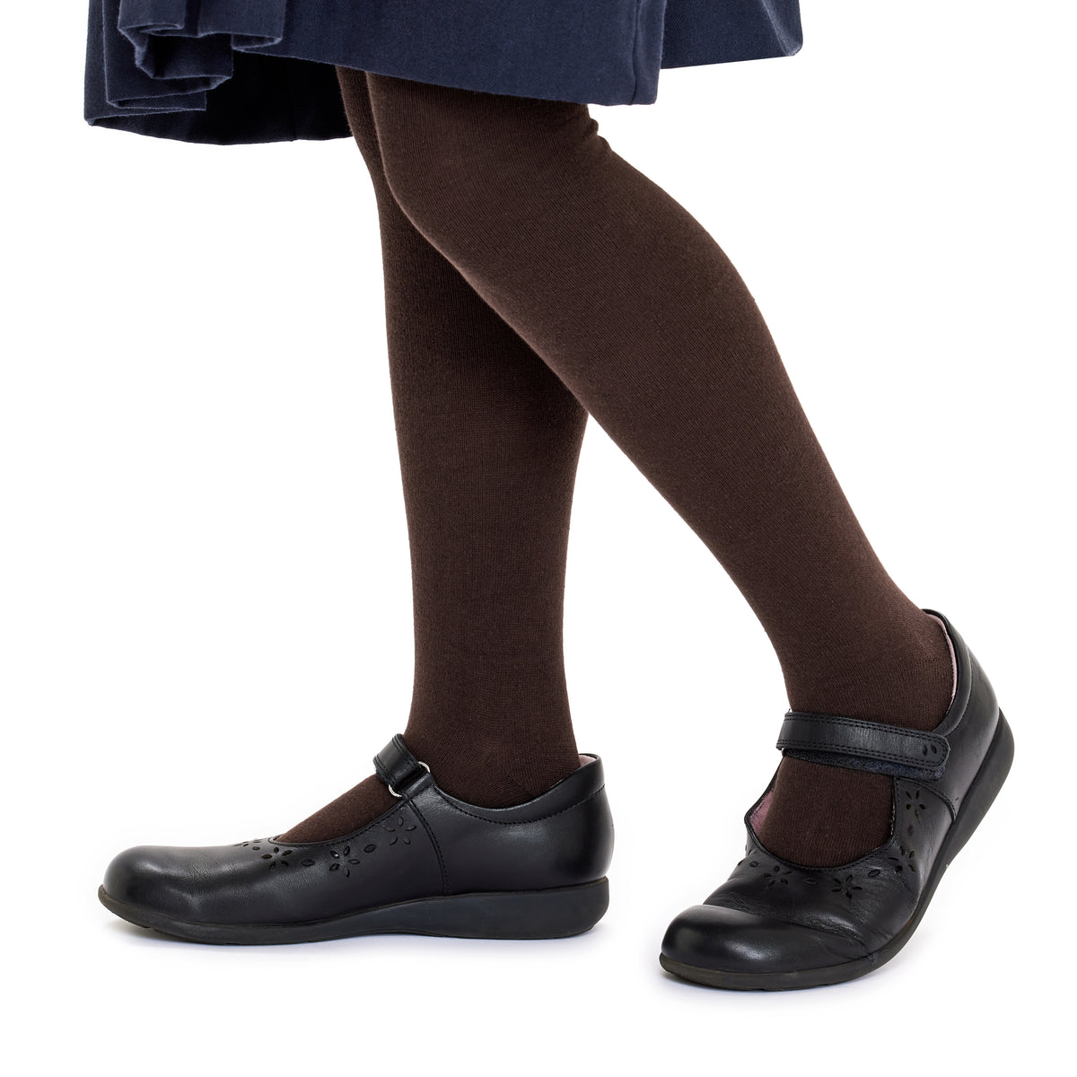 Cotton Rich Tights - 2 Pack