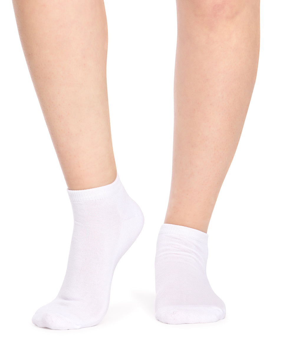 Kids Ankle Sport Socks- 5 Pack- White