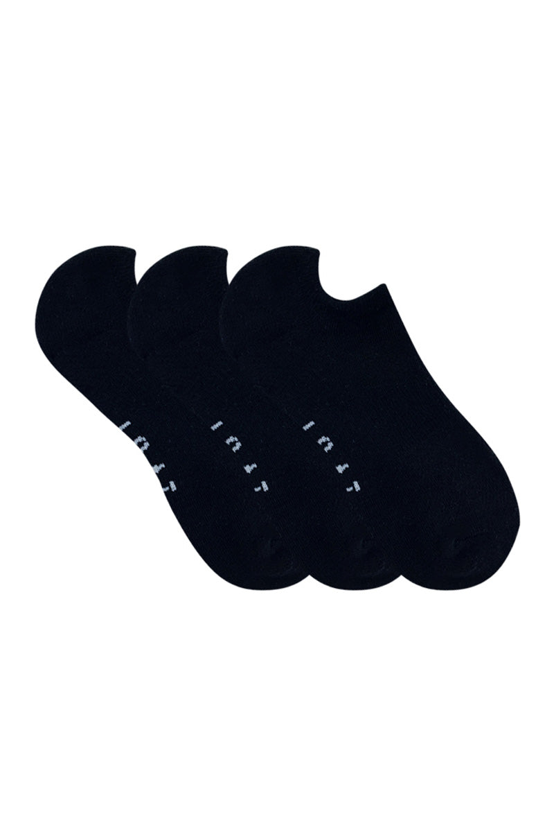Men's Cotton No Show Active Socks - 3 Pack