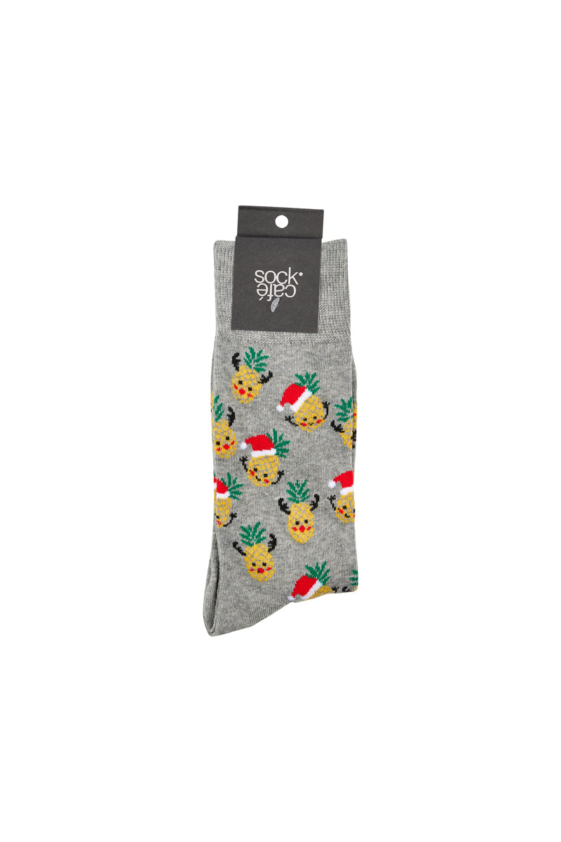 Christmas Pineapple Socks