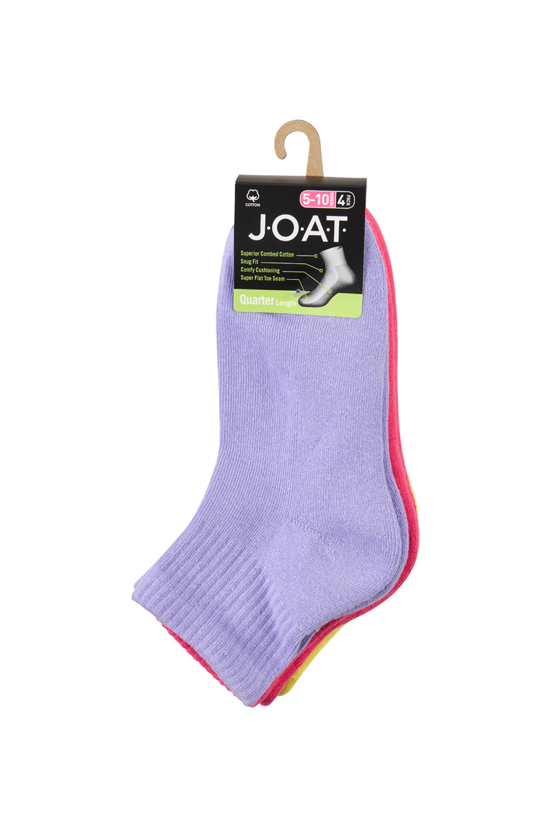 Sport 1/4 Crew- 4 Pack