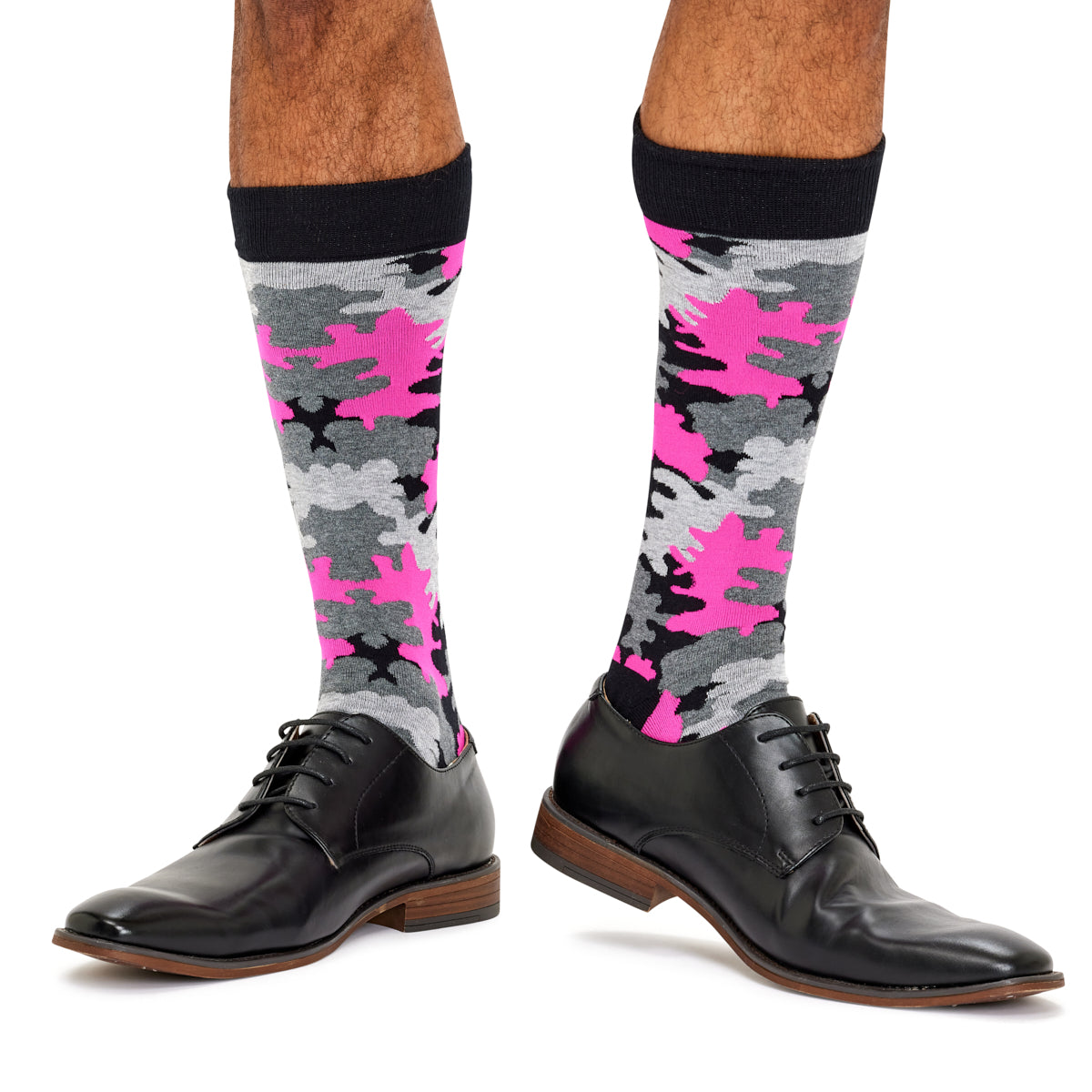 Men's Fine Cotton Fun Crew Socks
