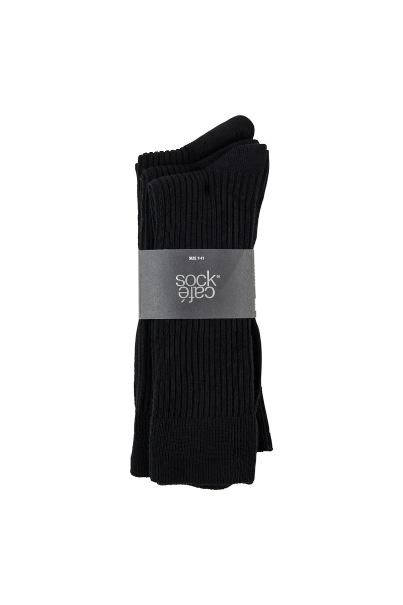 Classic Crew Rib Socks- 3 Pack