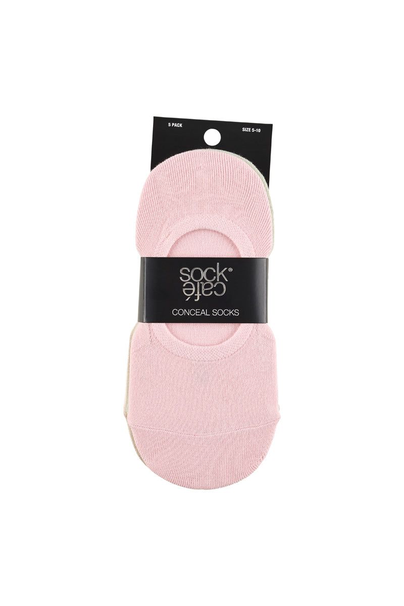 Conceal Socks - 5 Pack- Meadow Hush