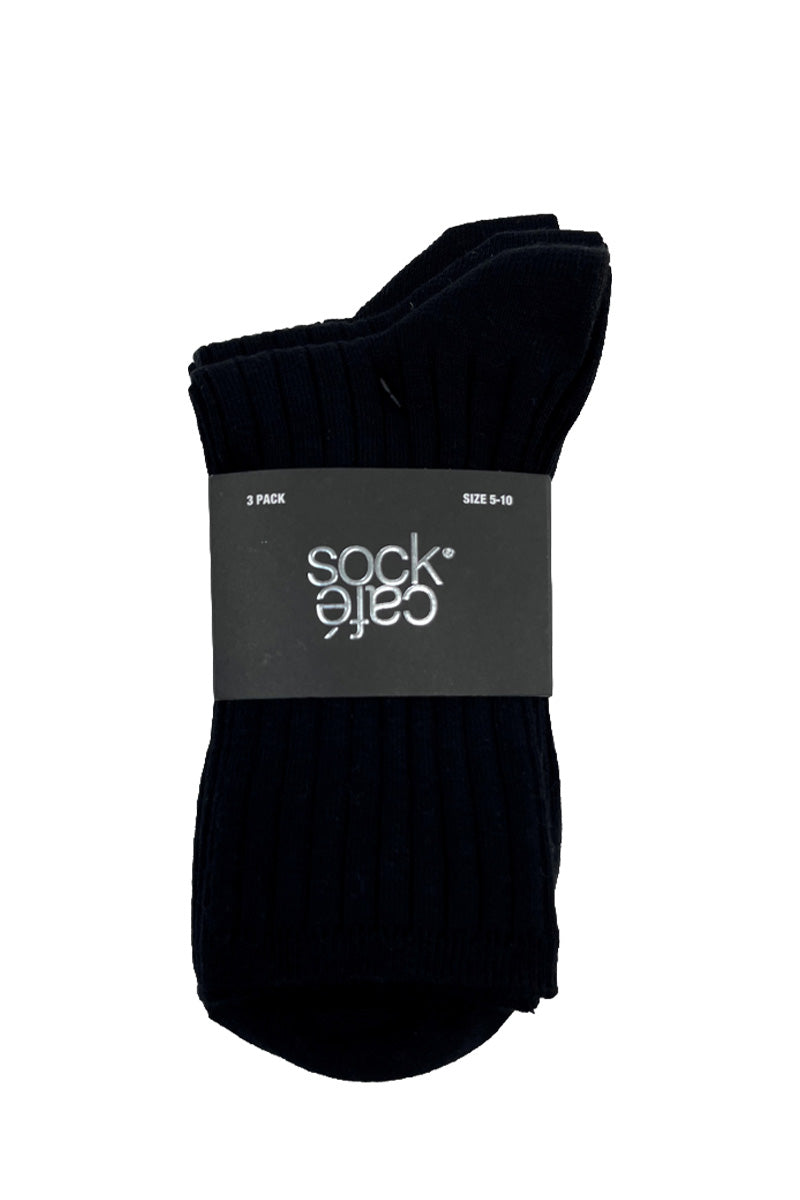 Women's High % Cotton Socks - Pack 3