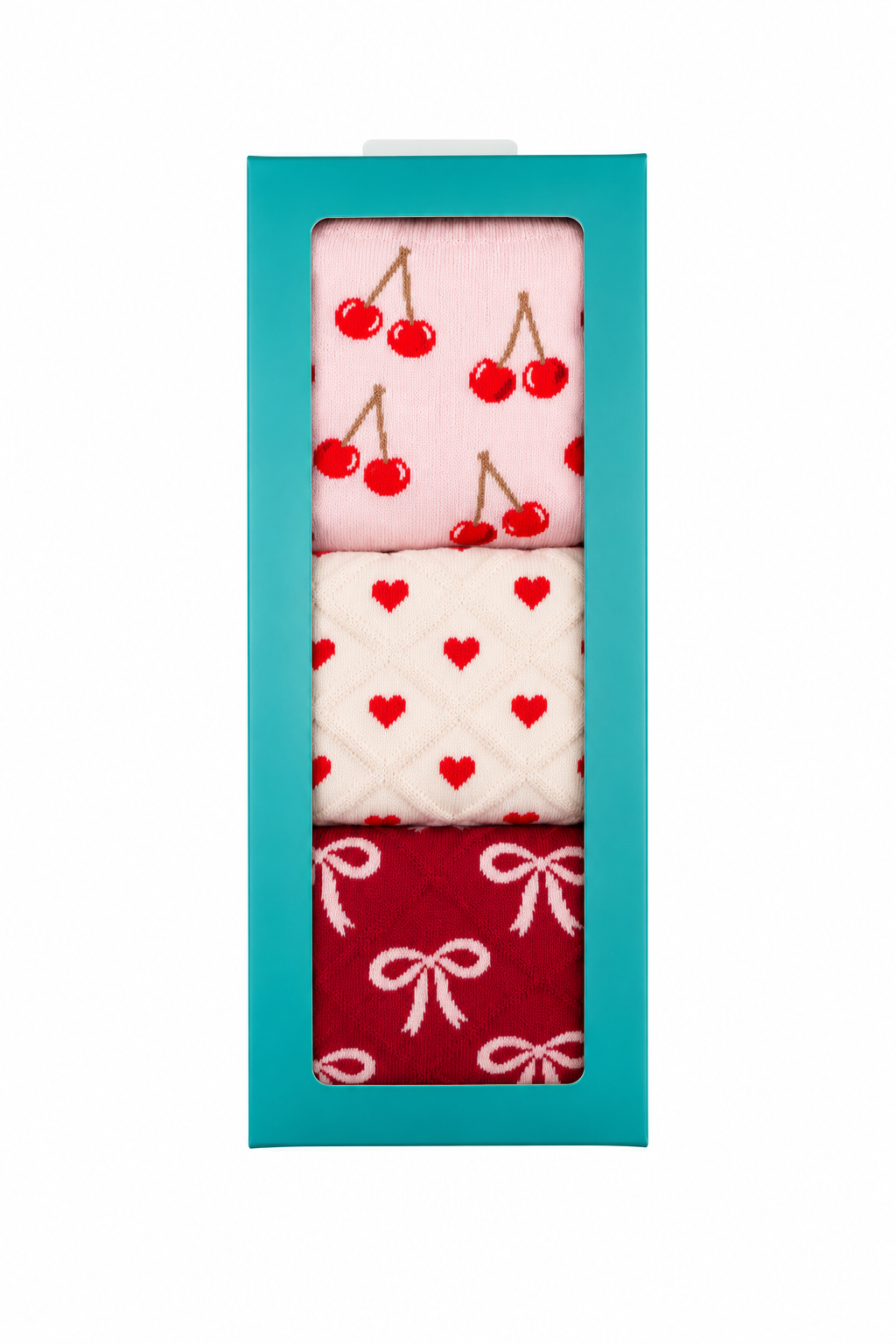 Women's Cotton Quarter Crew 3 Pack Gift Box