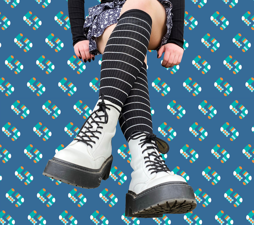 Wear Them High, Wear Them Low: Styling Thigh High Socks