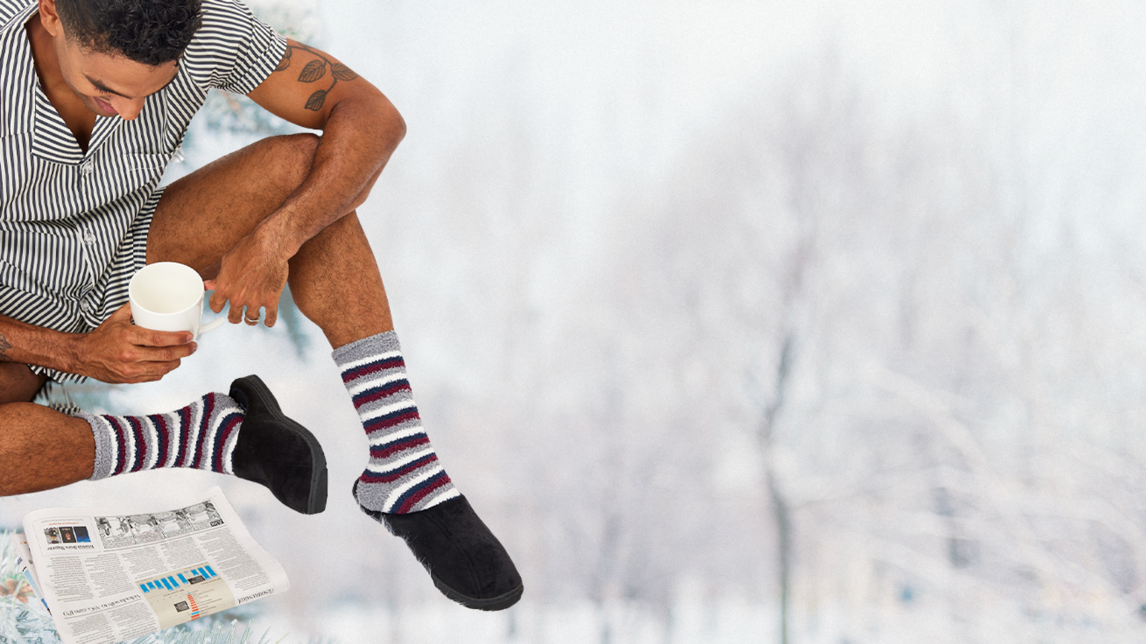 Stay Extra Warm This Winter In These Ultra-Fluffy Home Socks
