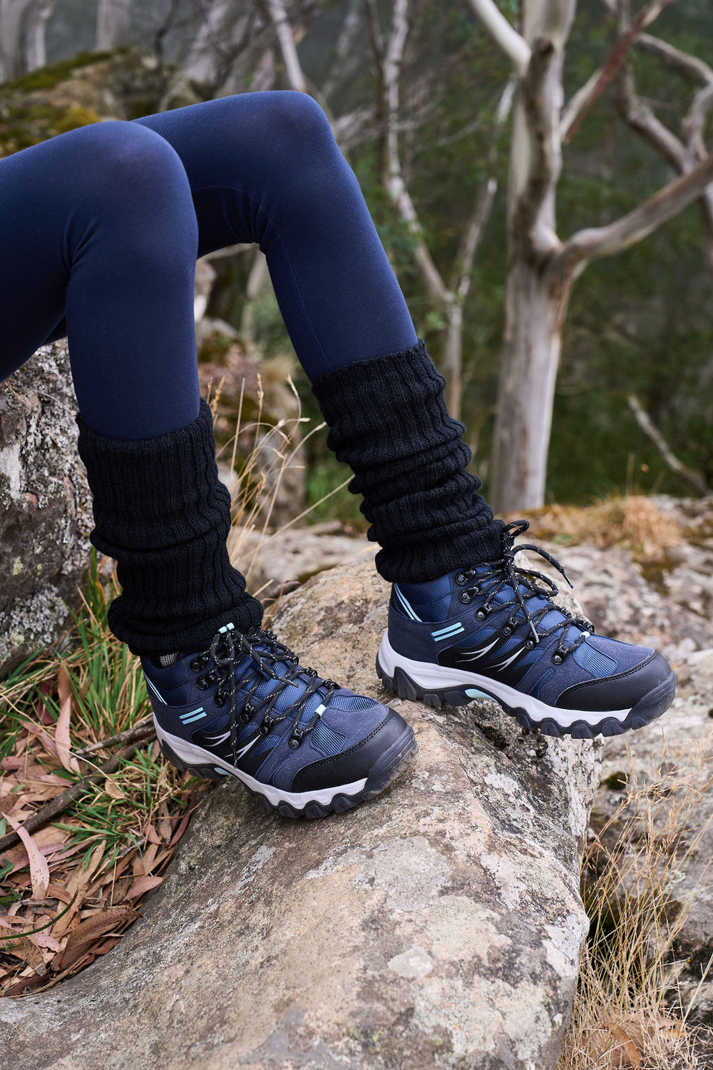 Chunky Legwarmers- Black