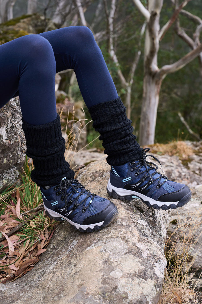 Chunky Legwarmers- Black