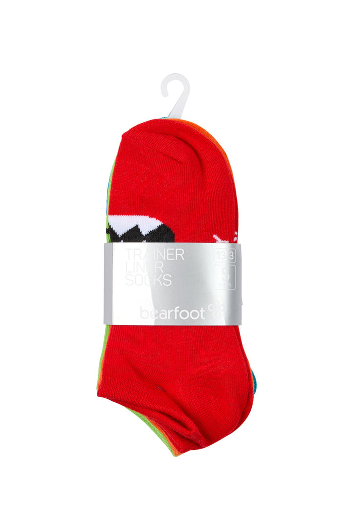Kids Ankle 5 Pack - Monsters Days of the Week