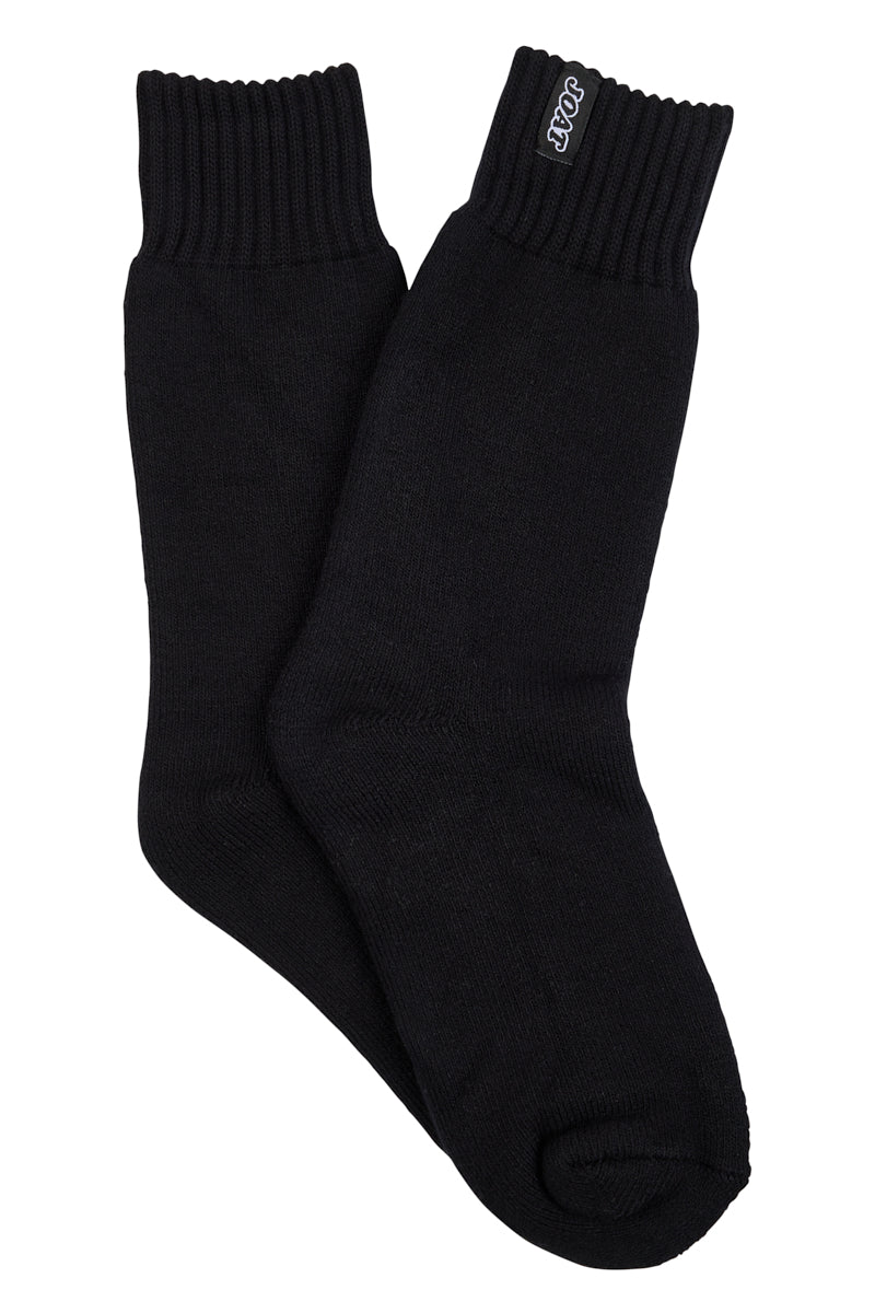 Bamboo Industrial 10ply Super Thick Socks- Black