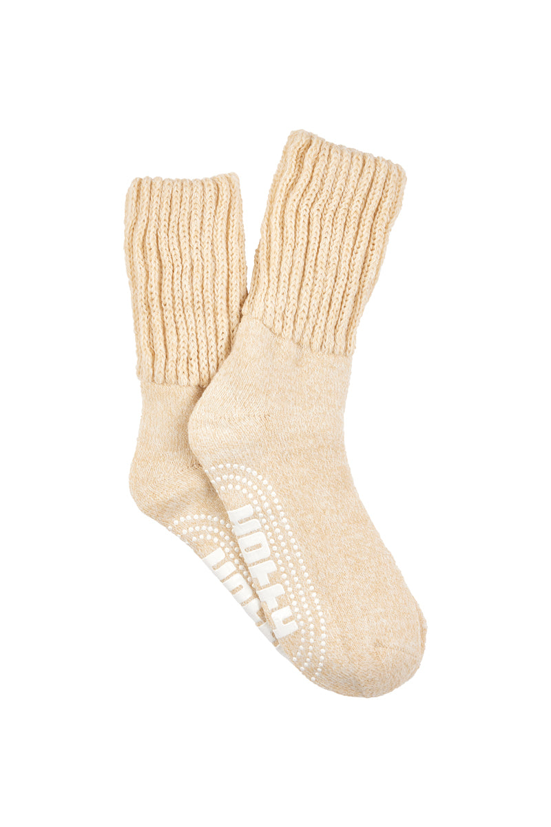 Women’s Hotty™ Slouch Thermal Socks with Non-Slip- Camel