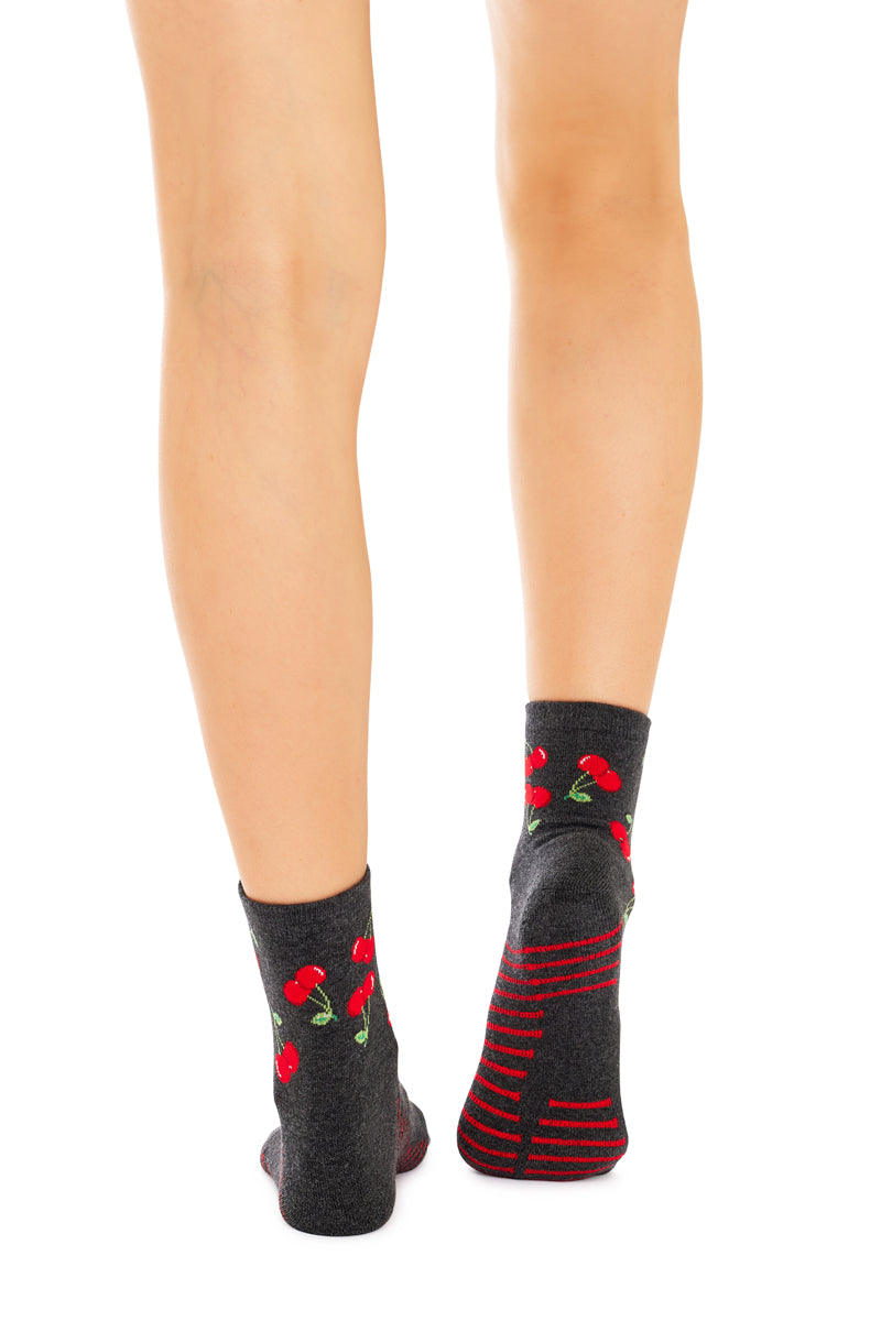 Women’s Aromatherapy™ Cotton Quarter Crew Socks with Massaging Soles