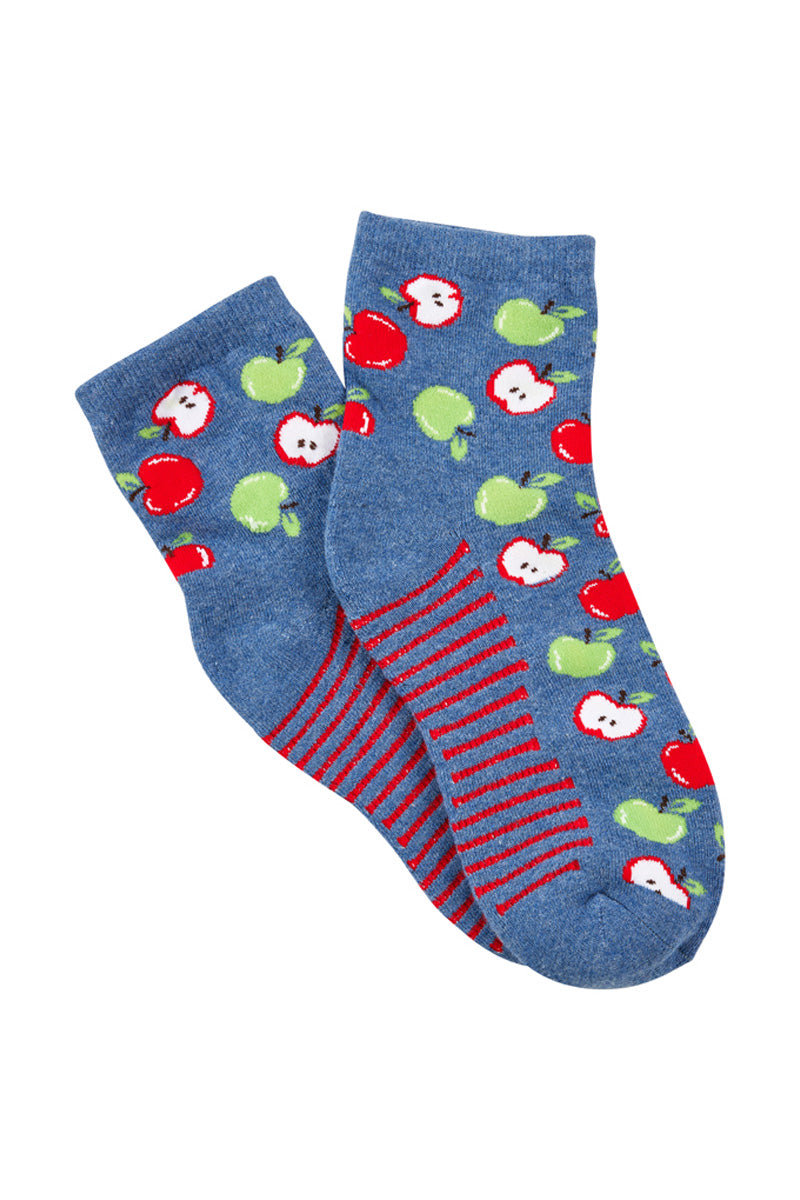 Women’s Aromatherapy™ Cotton Quarter Crew Socks with Massaging Soles