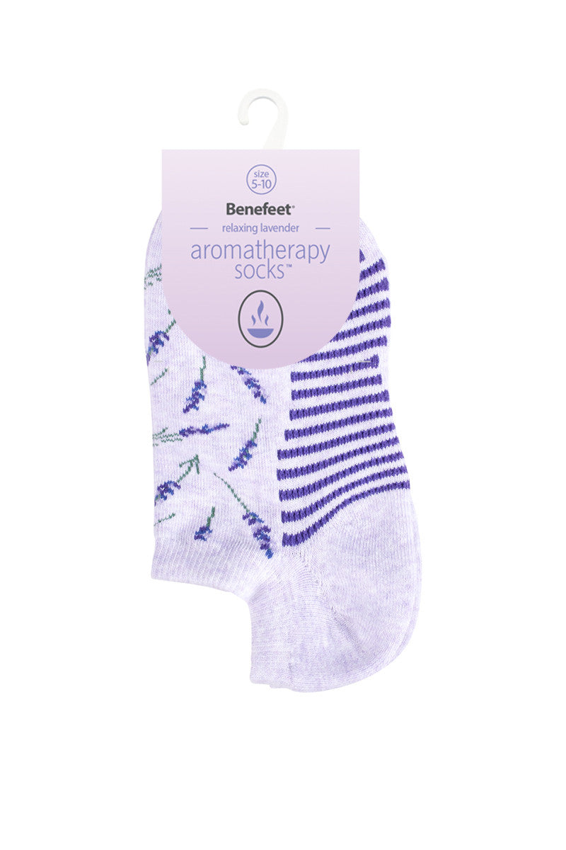 Women’s Aromatherapy™ Cotton No Show Socks with Massaging Soles