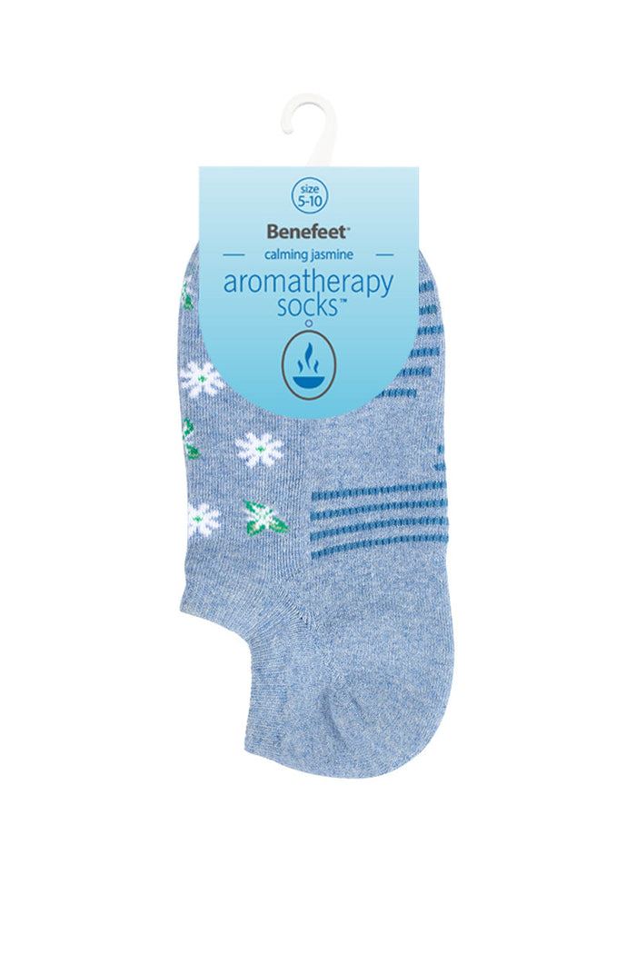 Women’s Aromatherapy™ Cotton No Show Socks with Massaging Soles