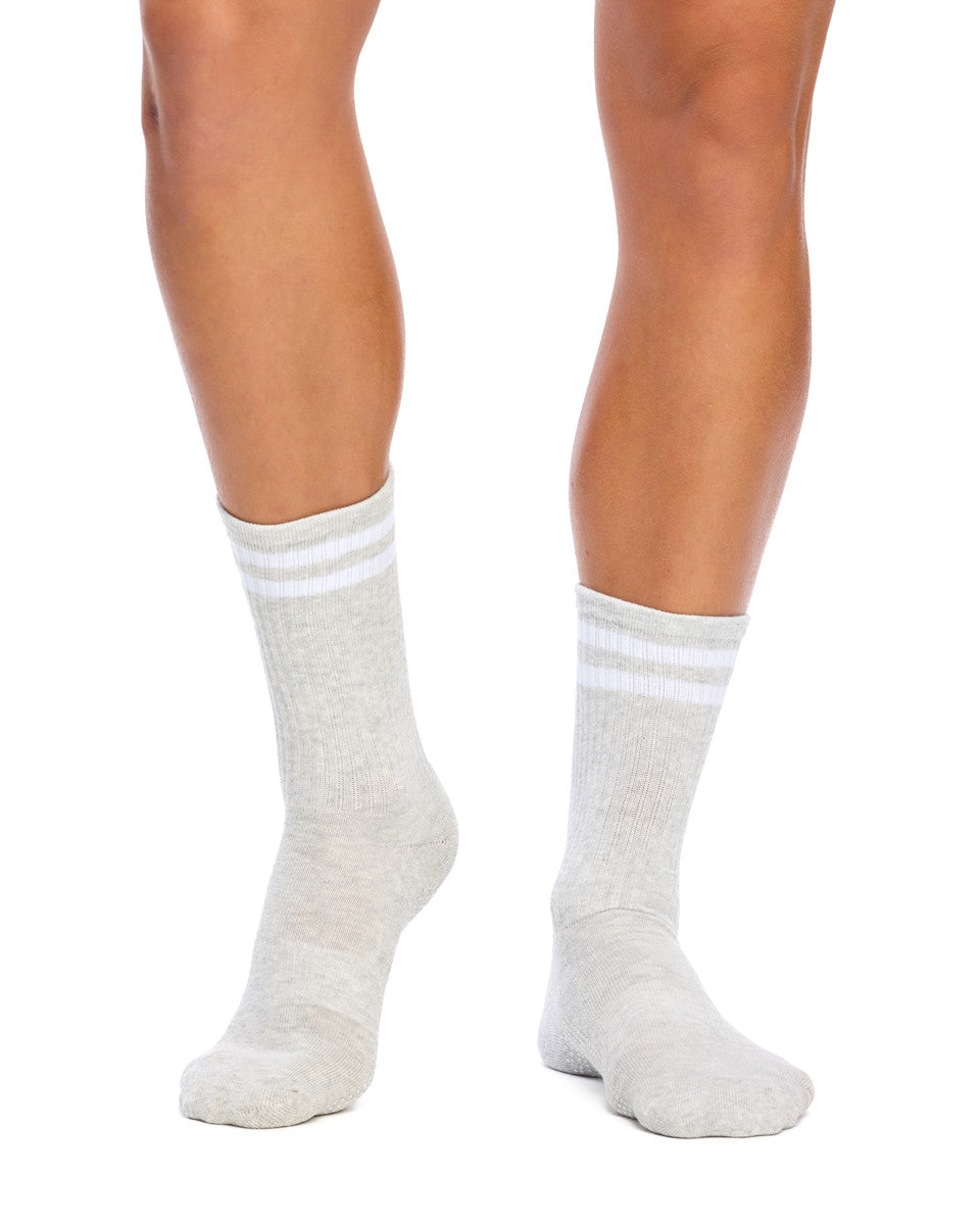Men's Cotton Crew Pilates Socks 3 Pack - Core Gift Box