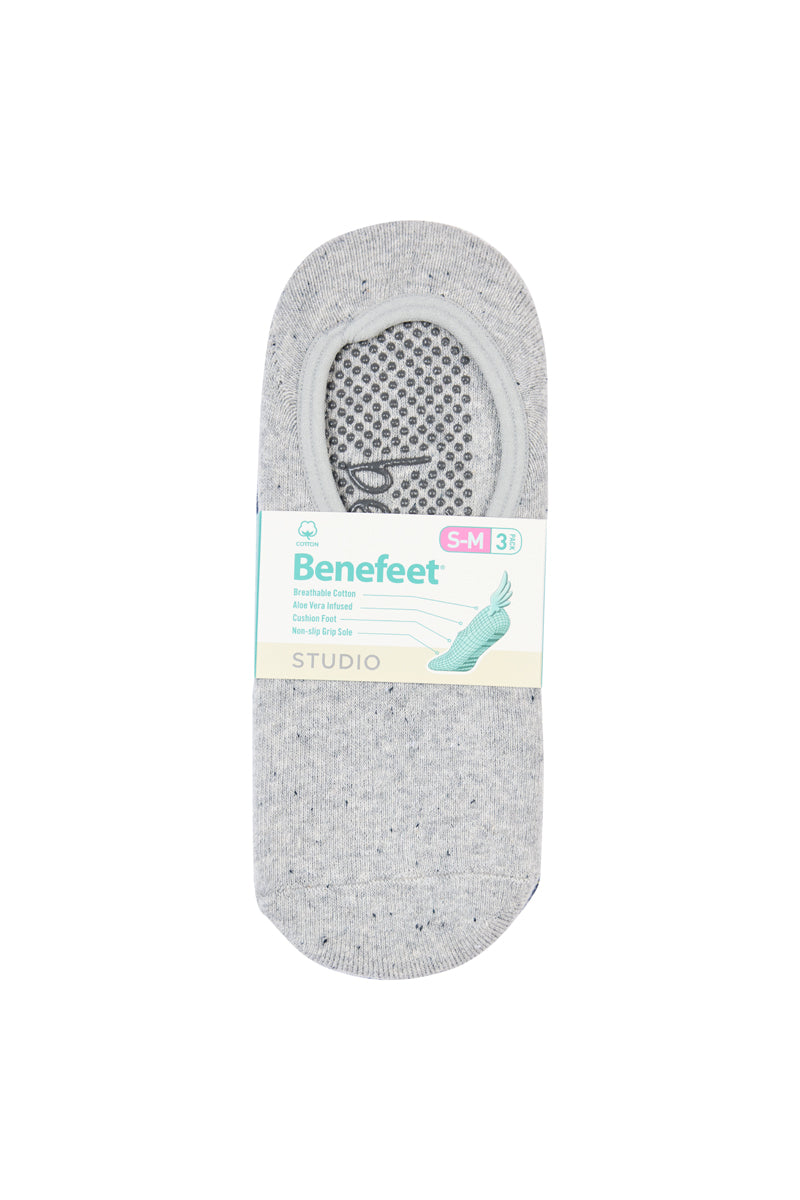 Cotton Studio Grip Socks - Cushion Sole- 3 Pack