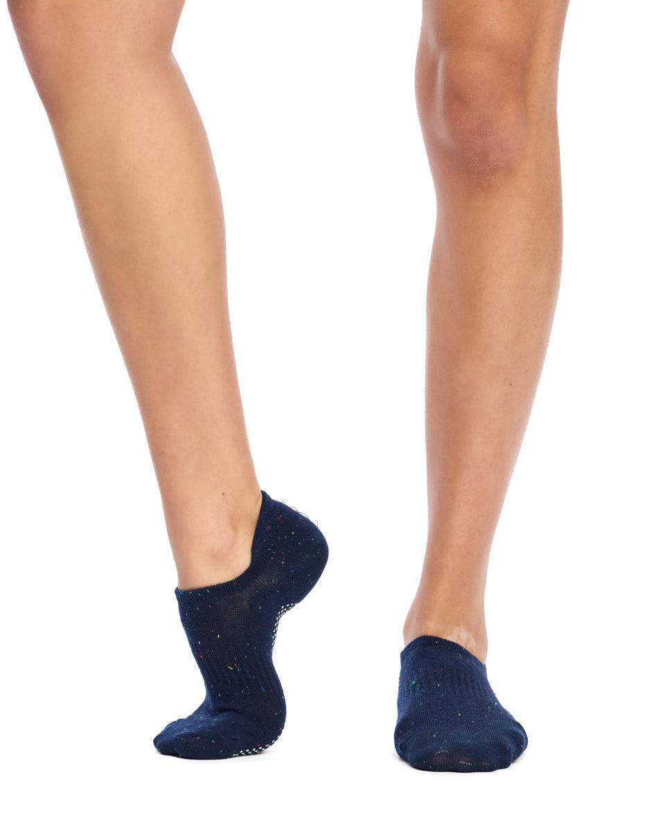 Women's Cotton Pilates No-Show with Non Slip 5 Pack