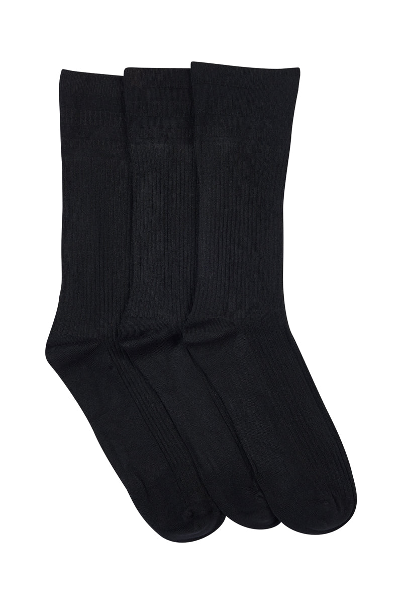 Bamboo Top to Toe Comfort - 3 Pack -Lightweight Rib