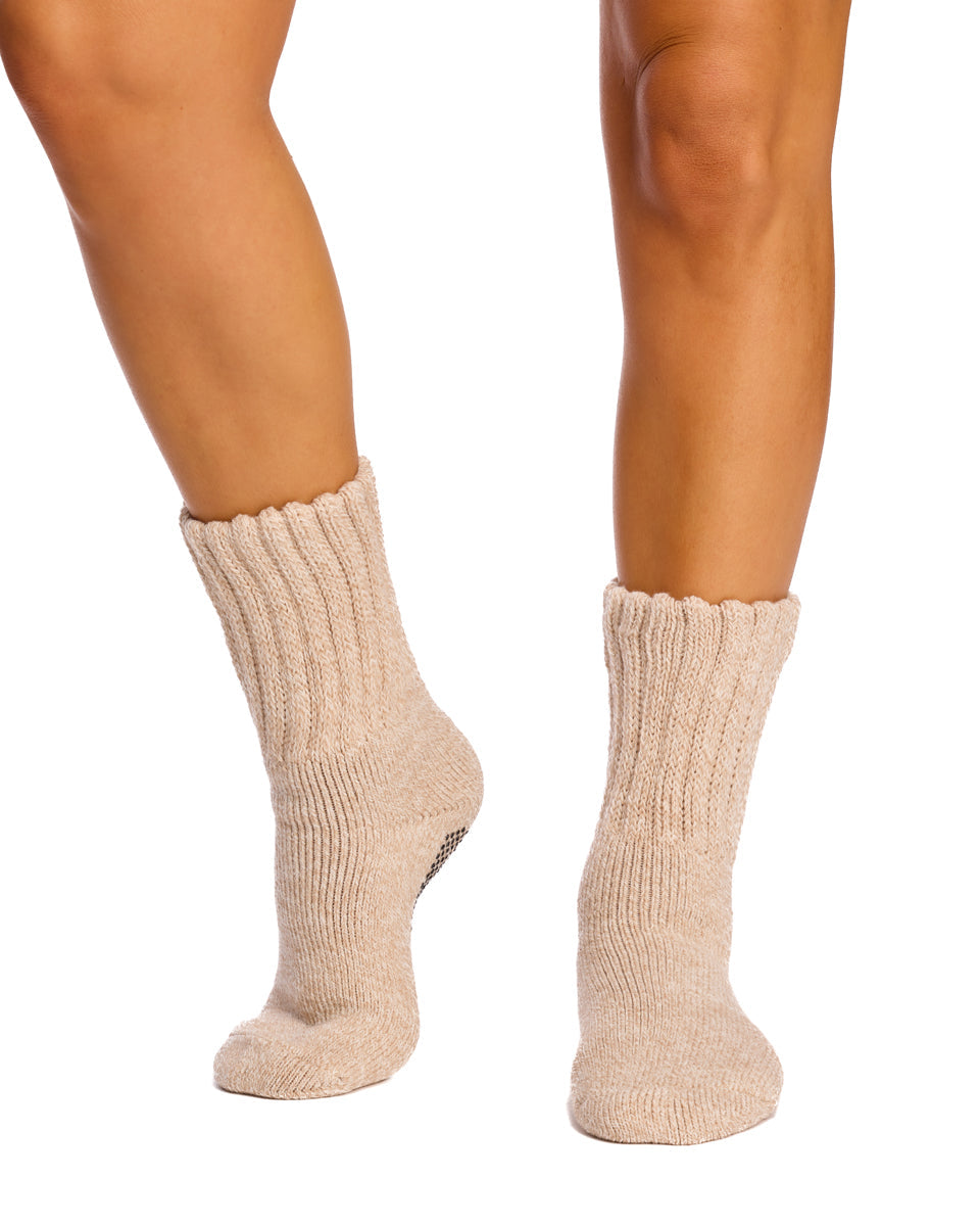 Chunky Slouch Grip Socks- Thermal