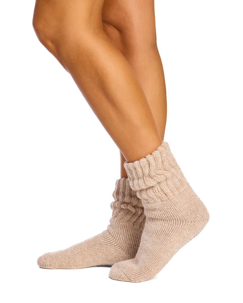 Chunky Slouch Grip Socks- Thermal