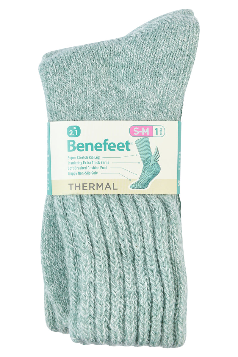 Chunky Slouch Grip Socks- Thermal