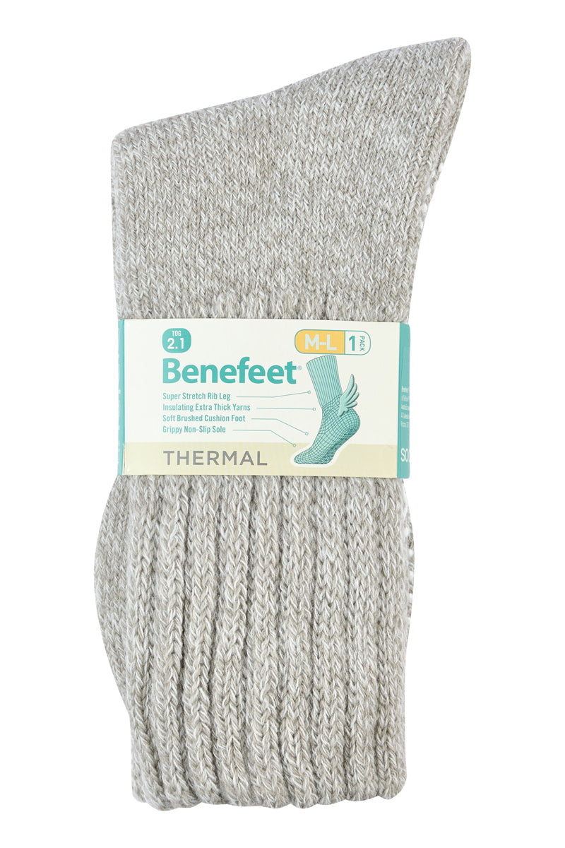 Chunky Slouch Grip Socks- Thermal
