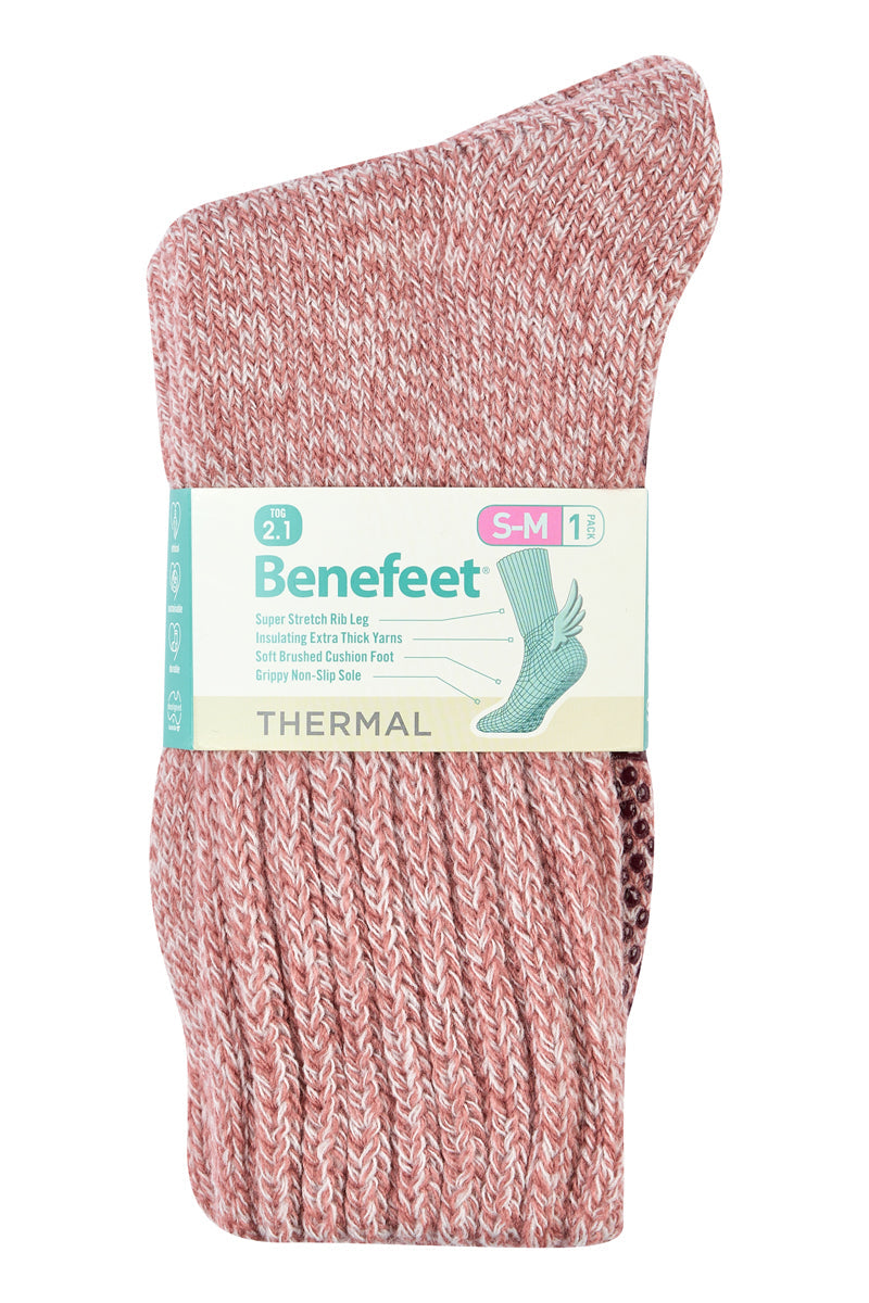 Chunky Slouch Grip Socks- Thermal