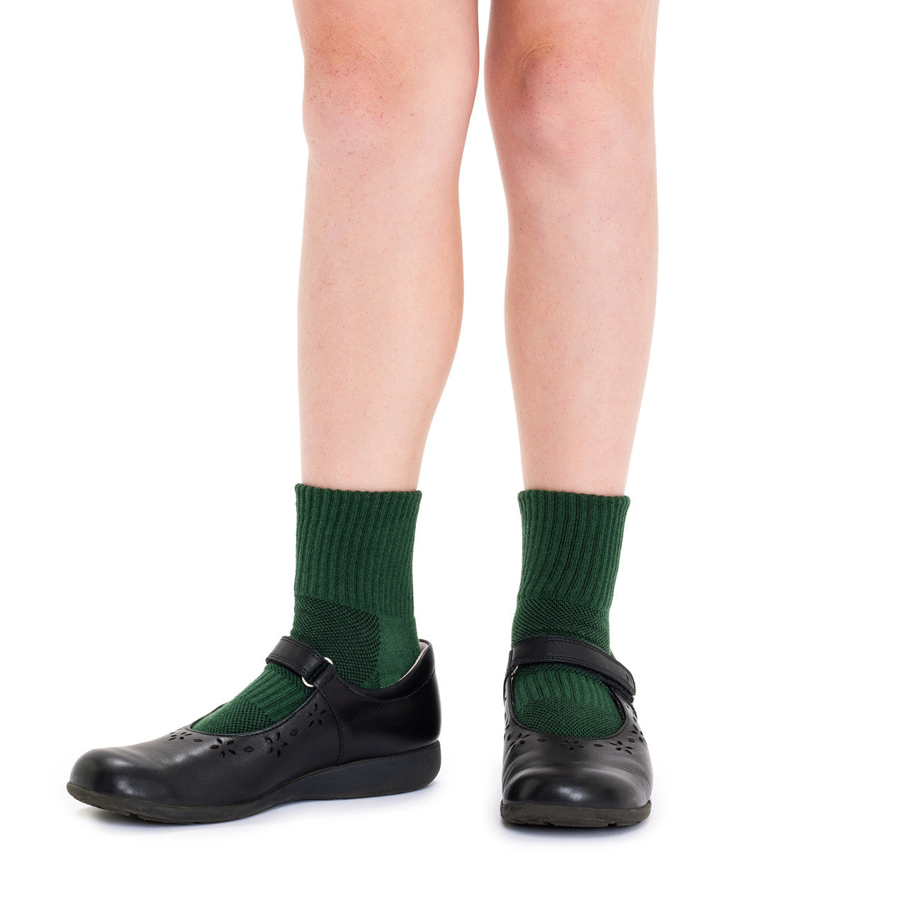 Tough Quarter Crew Cushion Foot Socks - 3 Pack- Bottle