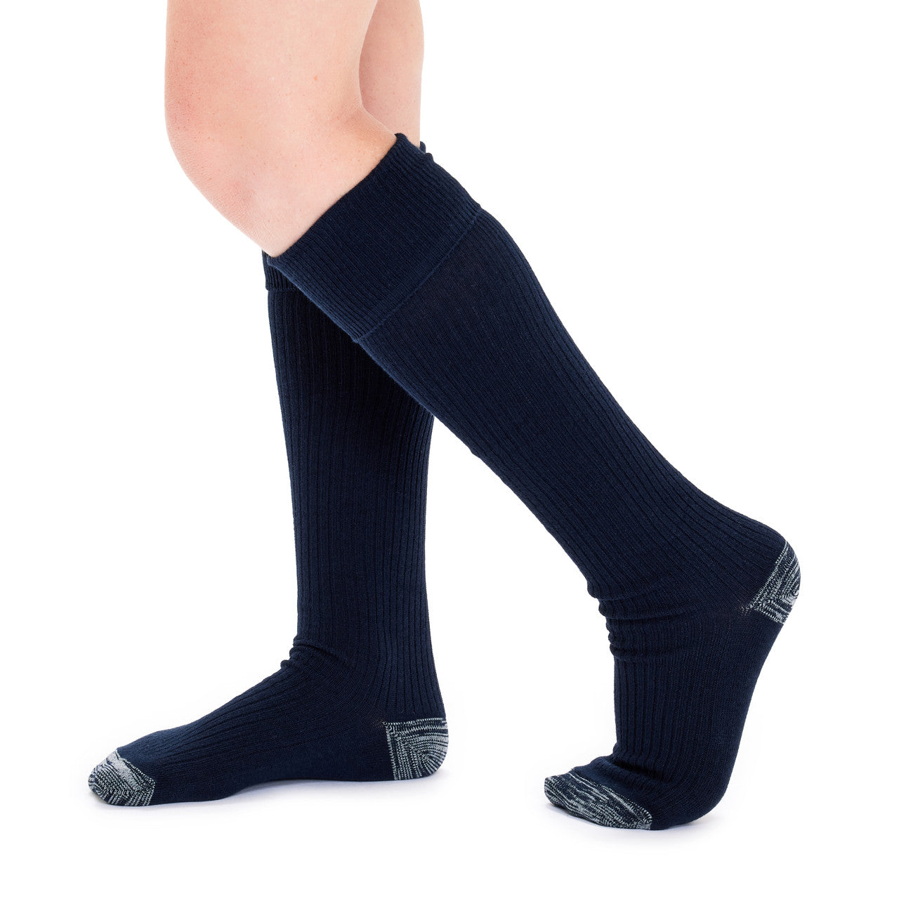 Tough Knee High Socks - 3 Pack- Navy