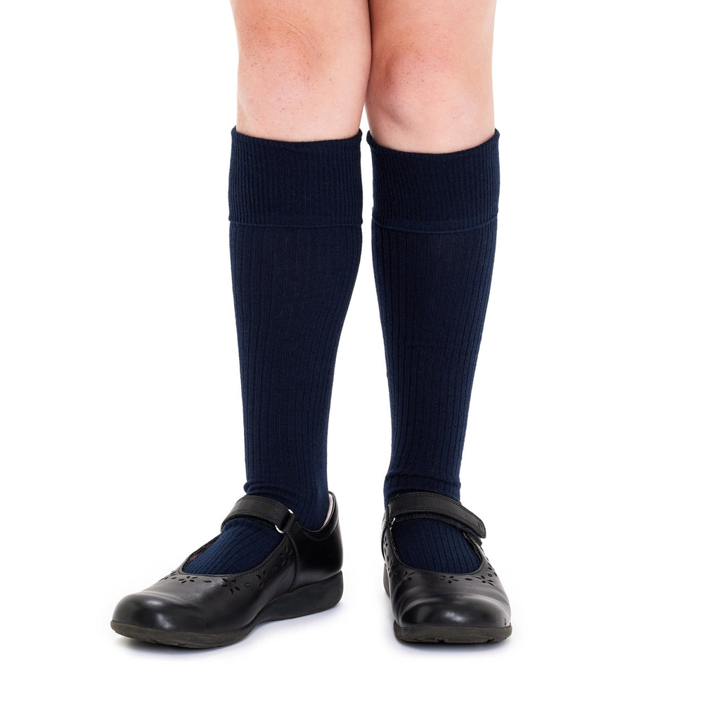 Tough Knee High Socks - 3 Pack- Navy