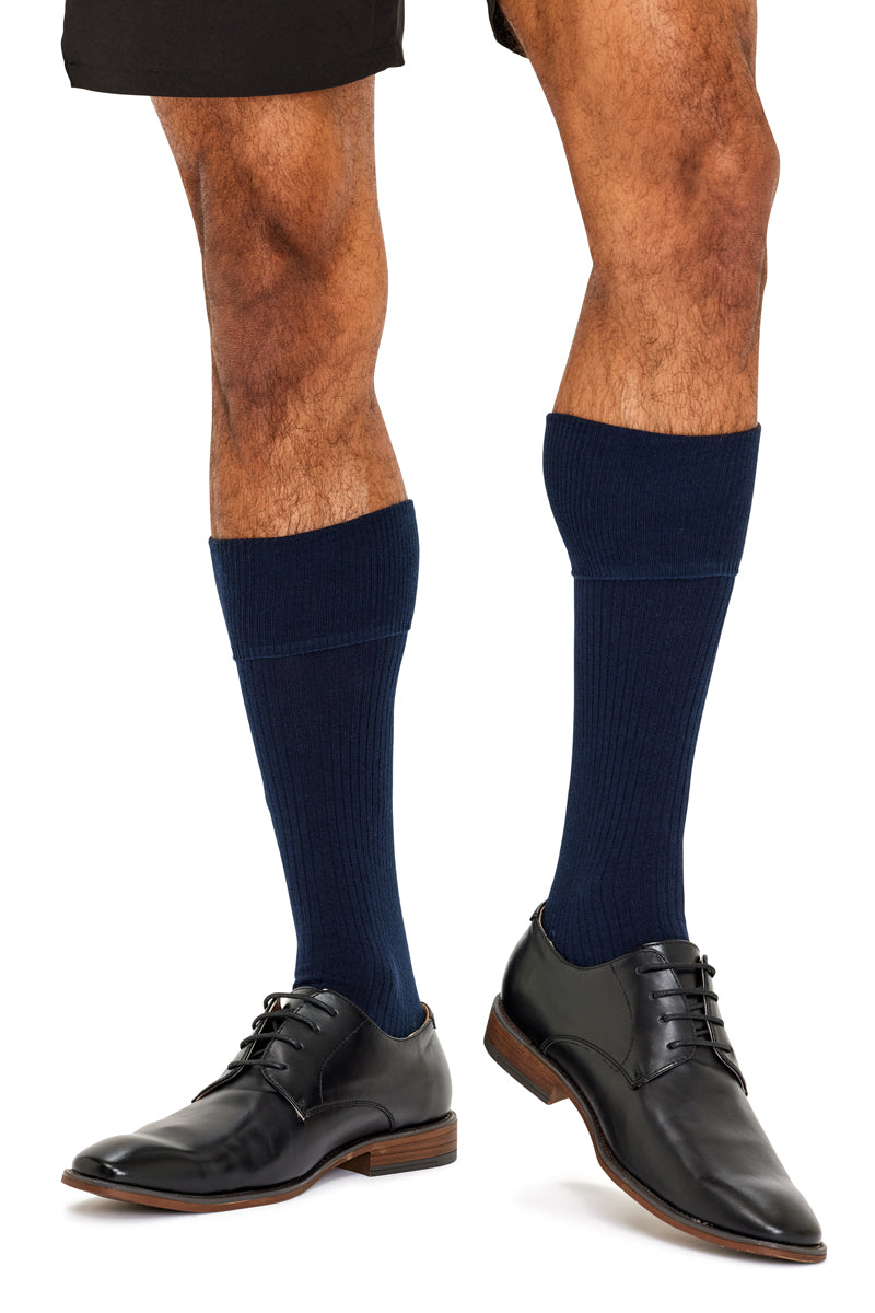 Tough Knee High Socks - 3 Pack- Navy