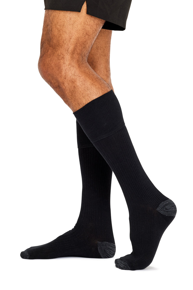 Tough Knee High Socks - 3 Pack- Black