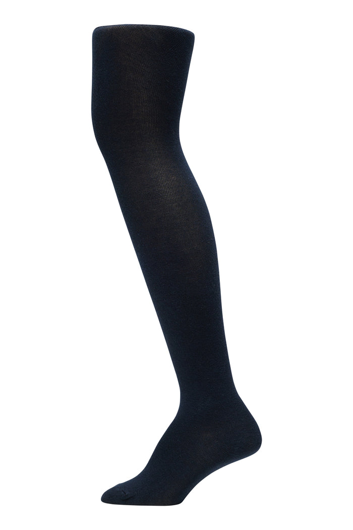 Cotton Rich Tights - 2 Pack- Navy