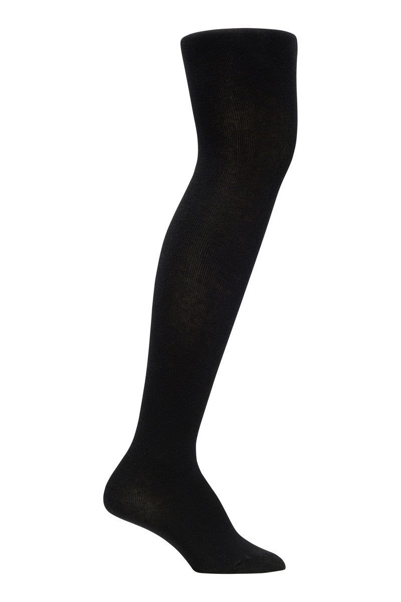 Cotton Rich Tights - 2 Pack- Black