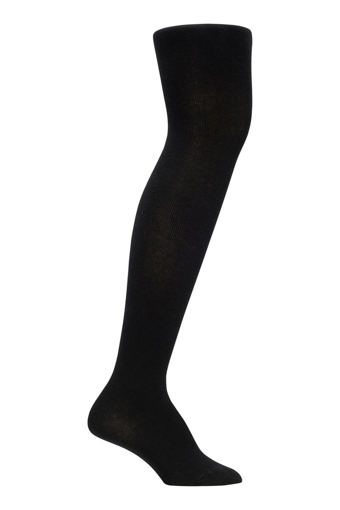 Cotton Rich Tights - 2 Pack- Black