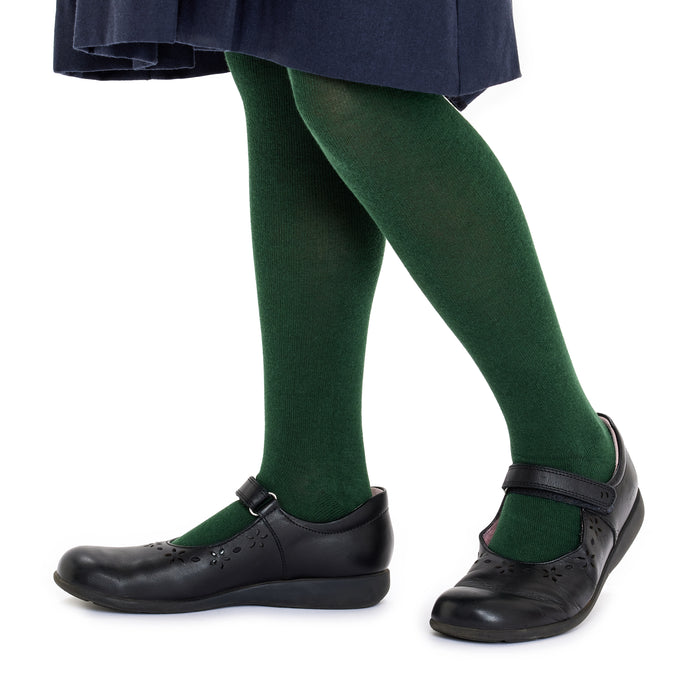 Cotton Rich Tights - 2 Pack- Bottle
