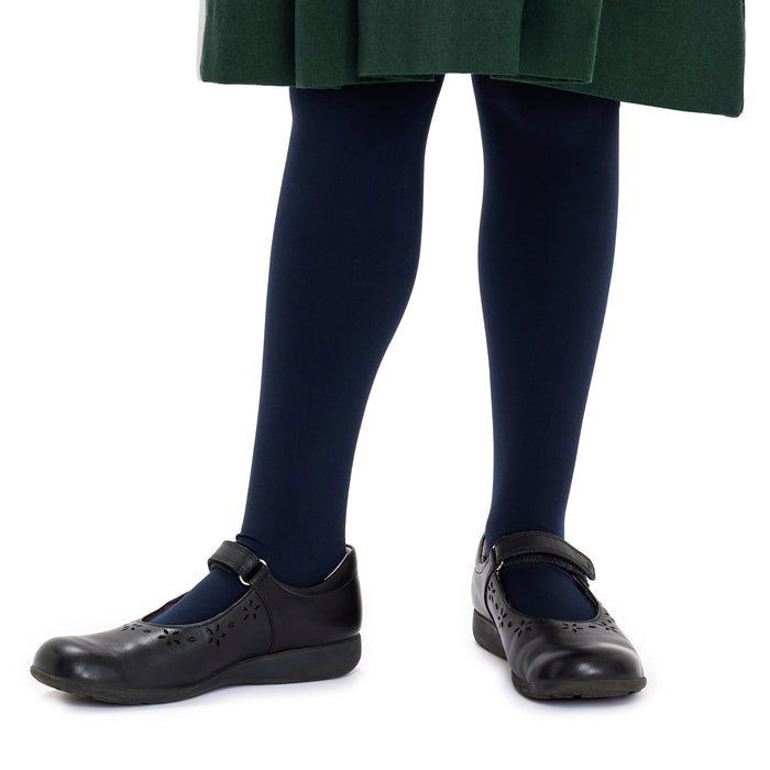 70 Denier Opaque Tights - 2 Pack- Navy