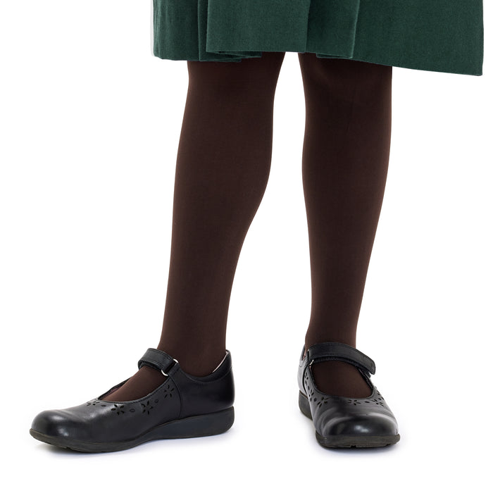70 Denier Opaque Tights- 2 Pack- Chocolate
