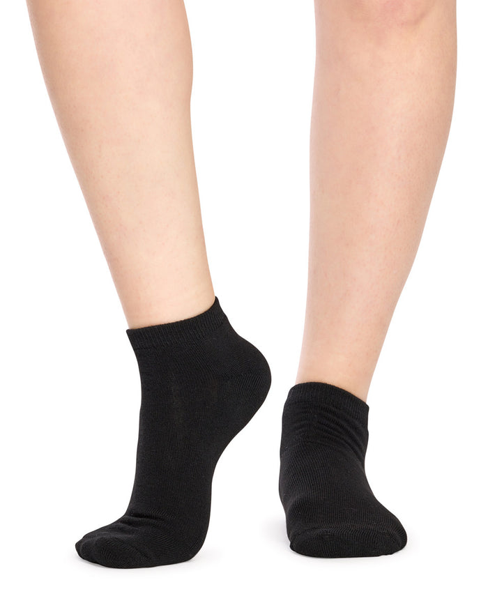 Kids Ankle Sport Socks- 5 Pack- Black