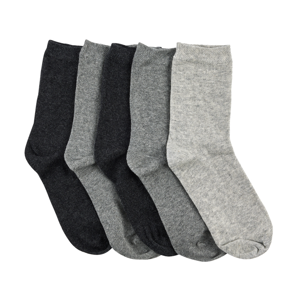 Kids Crew Socks- 5 Pack