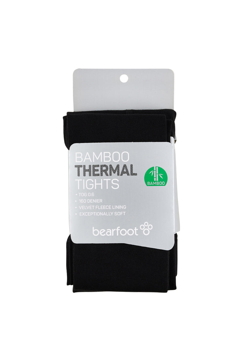 Bamboo Velvet Fleece Lined Thermal Tights