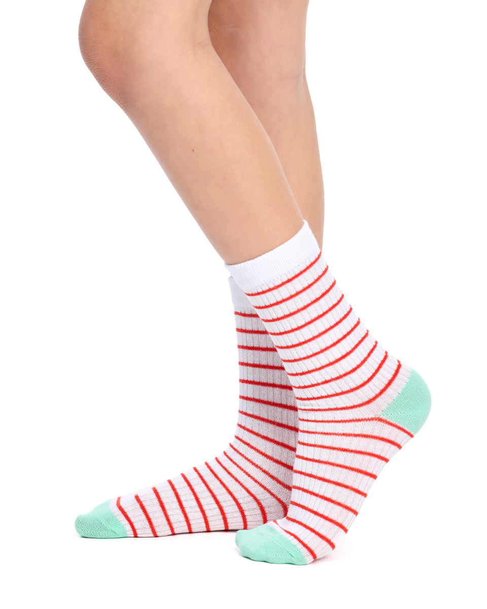 Kid's Cotton Rich Crew socks - 3 Pack - Llama